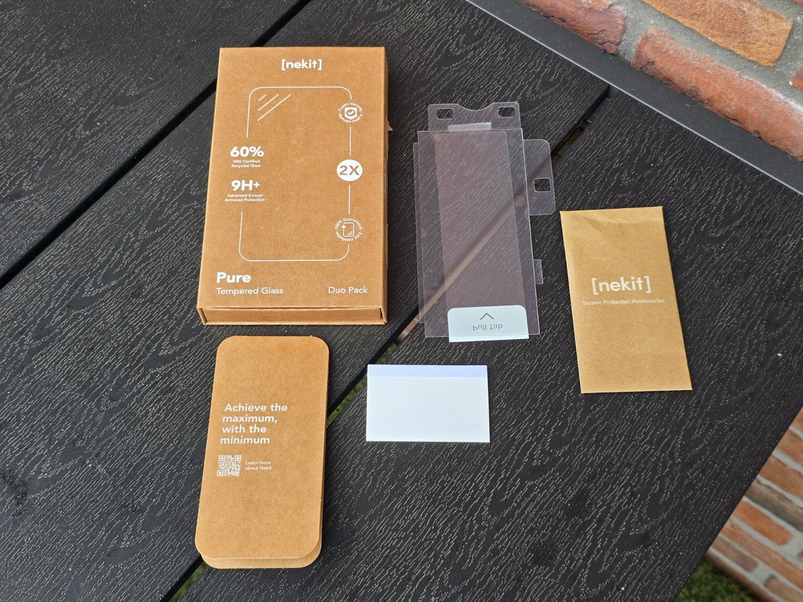 Samsung Galaxy S24 Ultra Nekit 9H Pure Glass Screenprotector