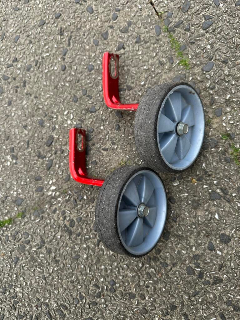 Zijwieltjes geschikt voor een 12 inch kinderfiets, Ophalen of Verzenden, Gebruikt