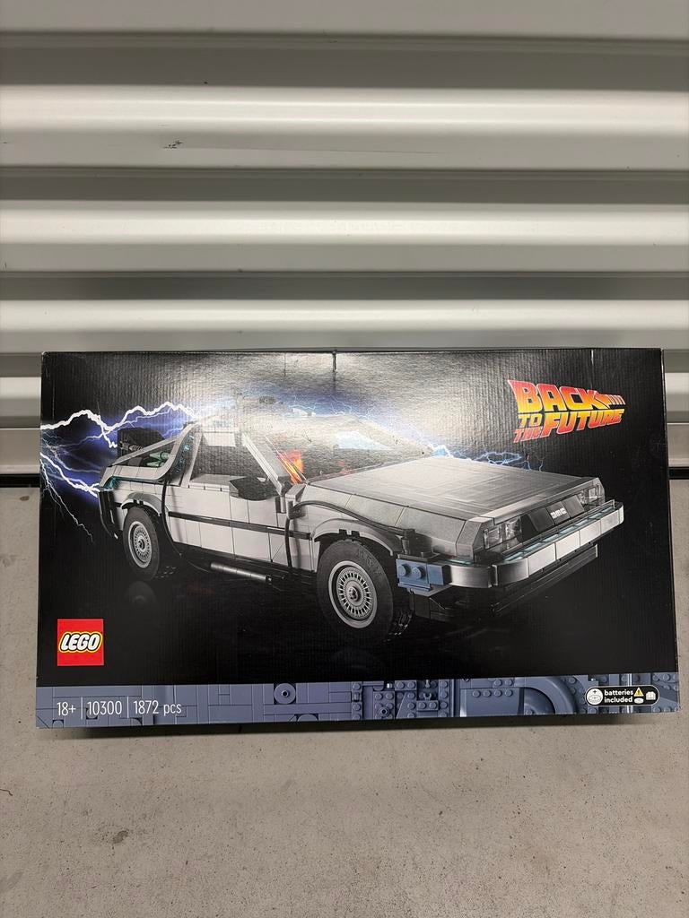 Lego Back to the Future Tijdmachine (10300) - Nieuw in doos, Lego, Nieuw, Ophalen of Verzenden, Inclusief doos