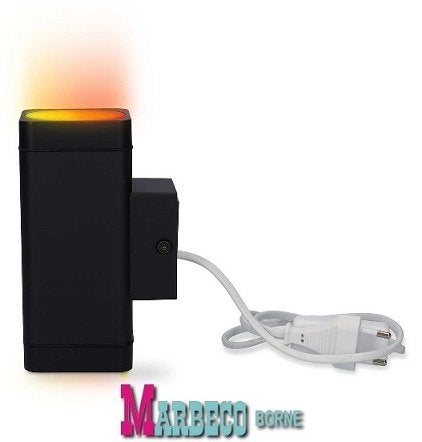 Buitenlamp SmartLife, Up- en Down light, RGB, Warm- Koel Wit, Overige materialen, Nedis SmartLife, Minder dan 50 watt, Wandlamp