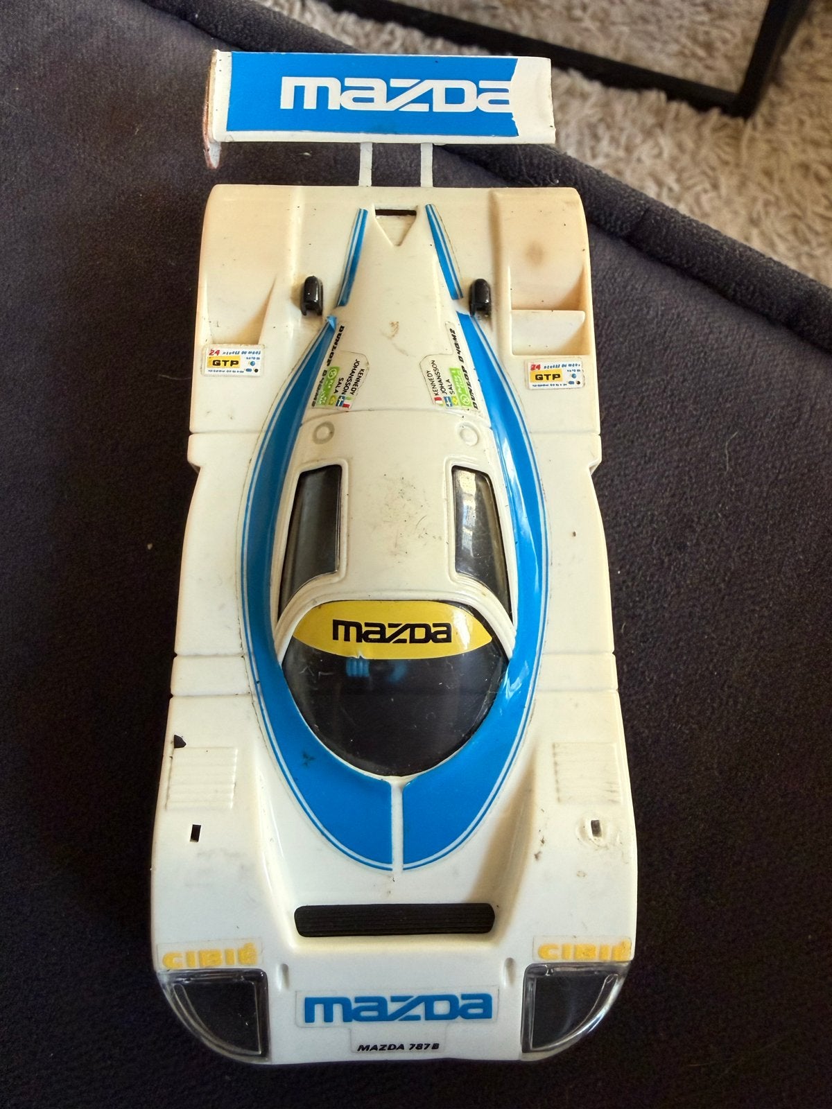 SCX Exin SRS2 Mazda 787B 9316/93160 Raceauto - Ongetest, Overige merken, Gebruikt, Onderdelen, Ophalen of Verzenden