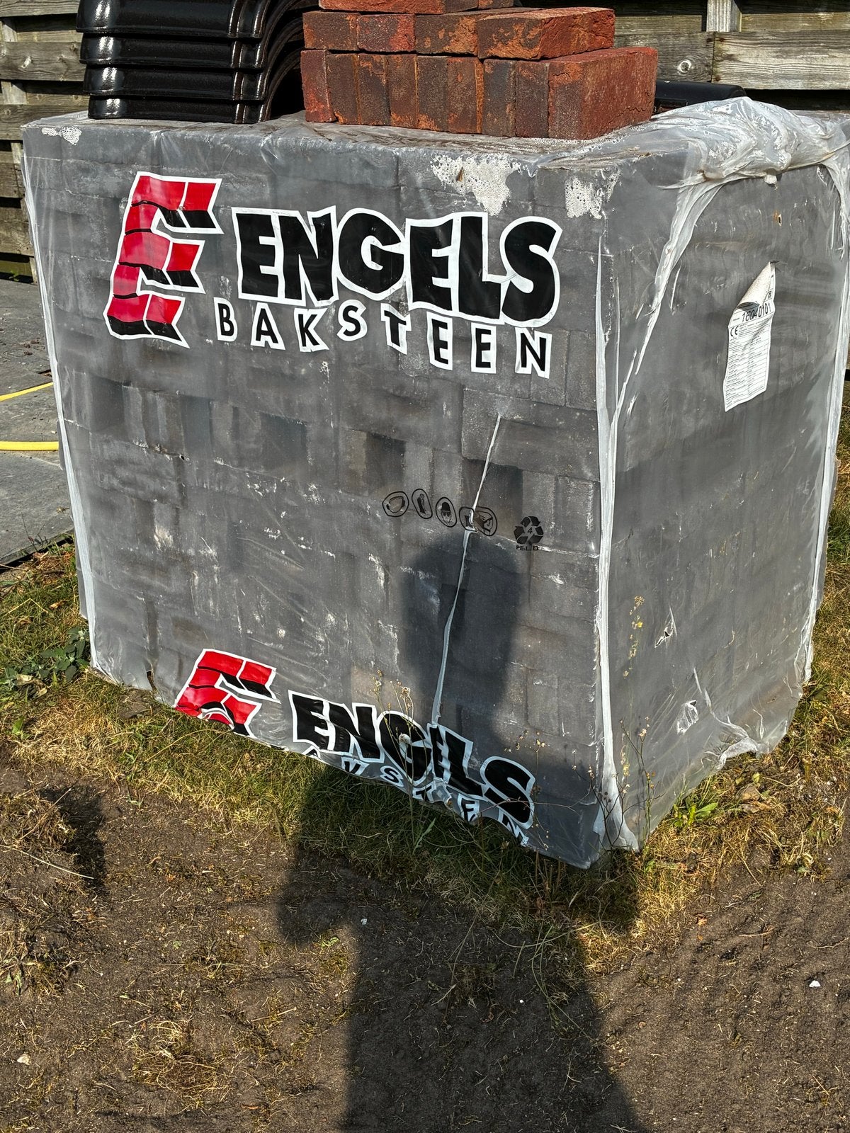 Engels Baksteen -  ravenzwart handvorm waalformaat, Doe-het-zelf en Verbouw, Metselstenen, Ophalen, Nieuw, Bakstenen