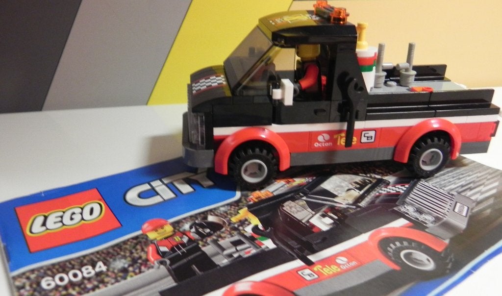 lego city no 60084 - auto plus motor, City, Lego, Ophalen of Verzenden, Zo goed als nieuw