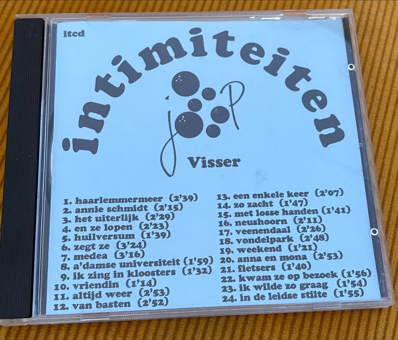 Joop Visser - Intimiteiten CD (1991), Ophalen of Verzenden, Gebruikt, Cabaret of Kleinkunst, Album