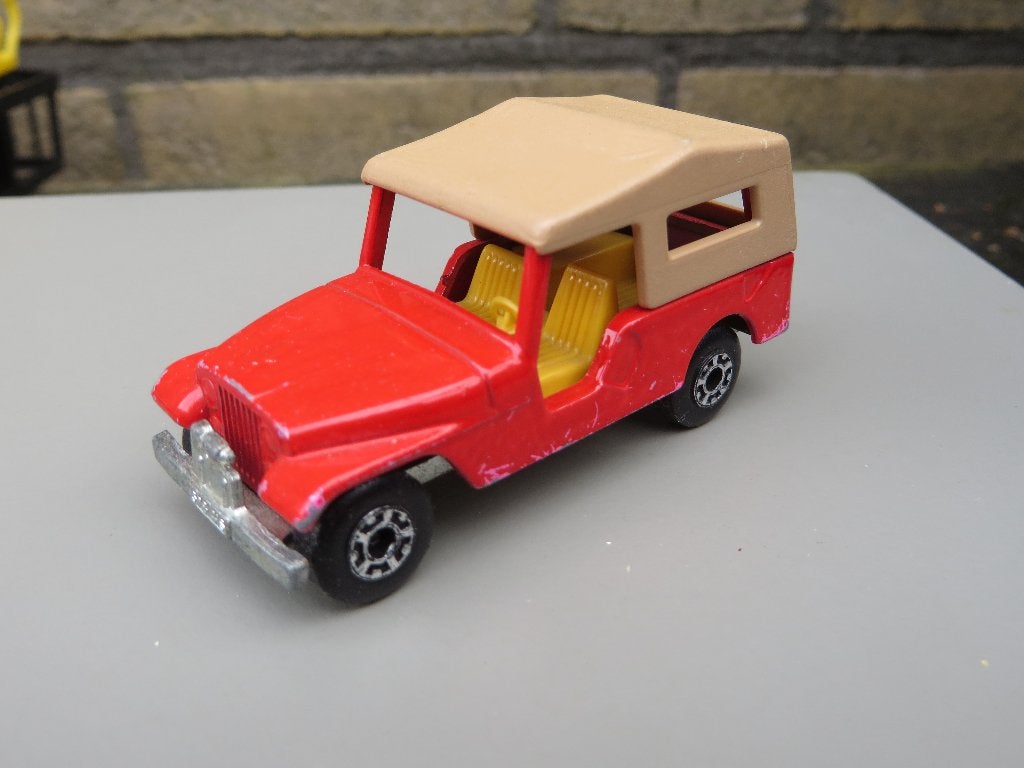 Matchbox No 53 Jeep CJ-6, Ophalen of Verzenden, Gebruikt, Auto