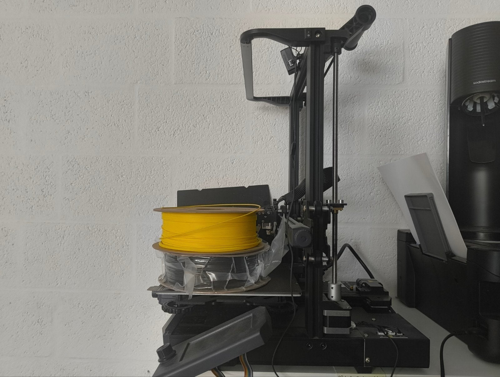 Ender 3 S1 Pro 3D-printer met accessoires en filament, Computers en Software, 3D Printers, Zo goed als nieuw, Filament, 3 of meer