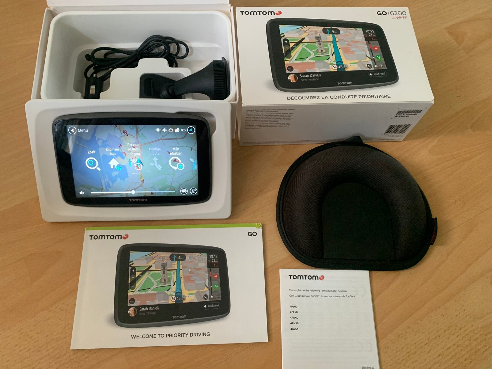 TomTom go 6200, Auto diversen, Autonavigatie, Ophalen of Verzenden, Zo goed als nieuw