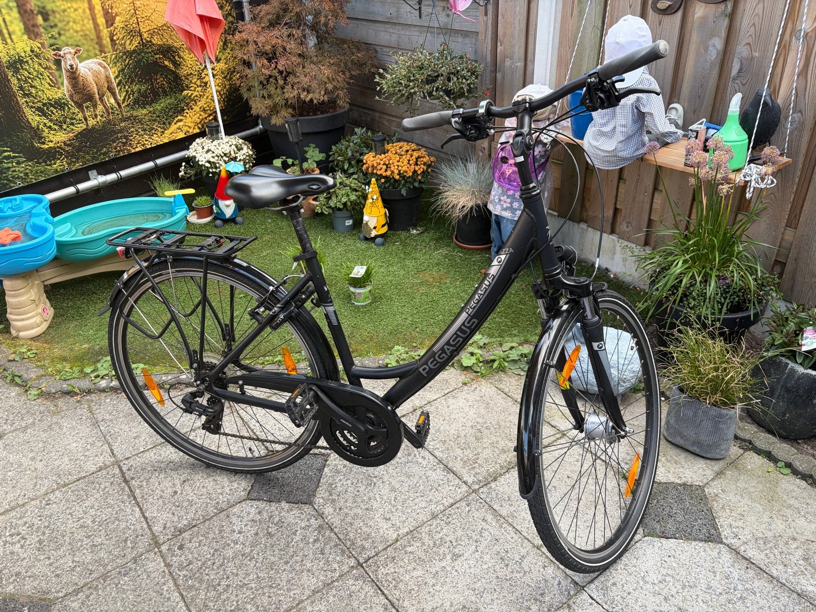Pegasus Damesfiets - 21 versnellingen, naafdynamo, Fietsen en Brommers, Fietsen | Dames | Damesfietsen, Gebruikt, Velgrem, Versnellingen
