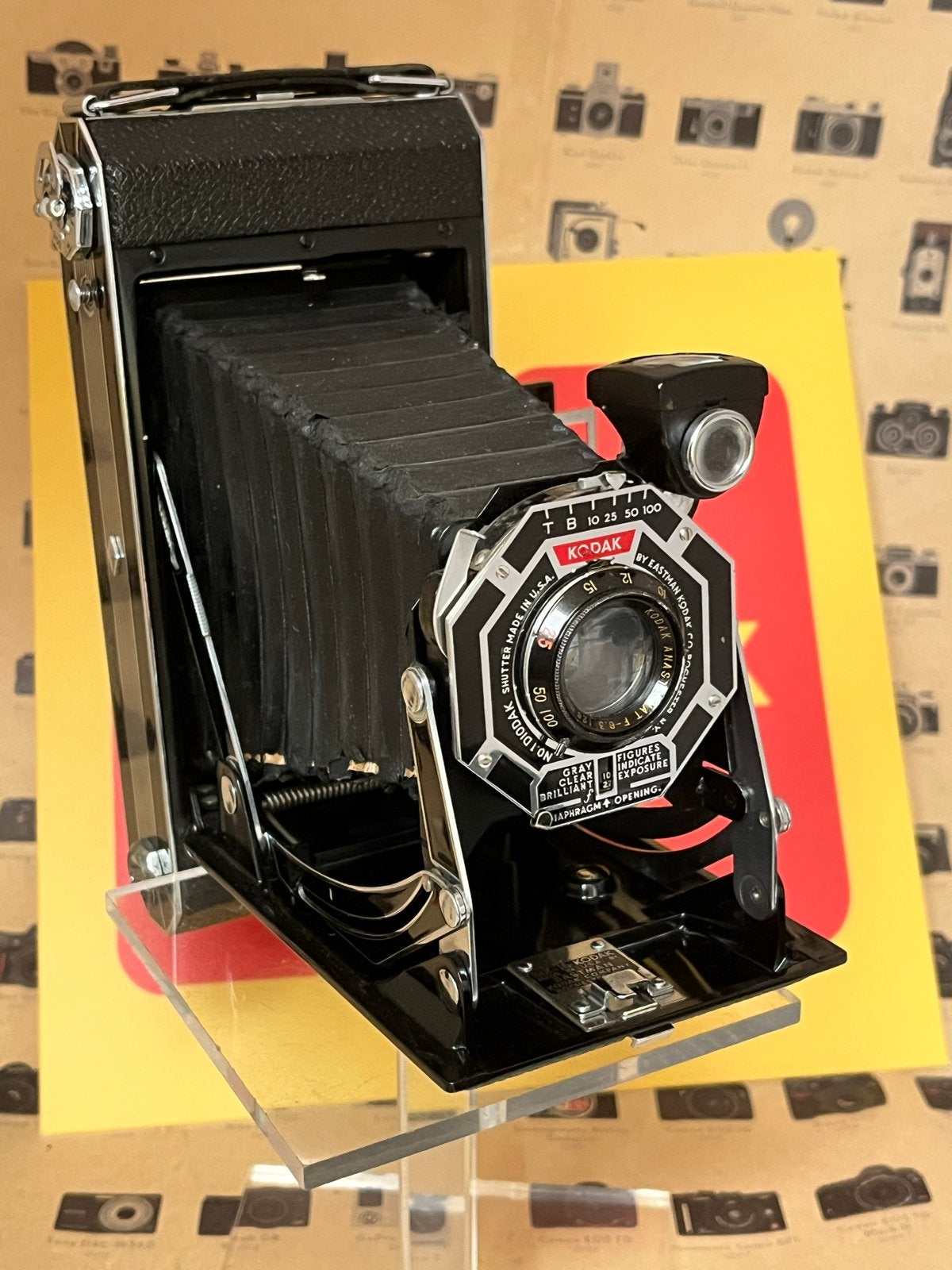 Vintage Kodak Six 16 Pocket Kodak Series II Camera, Ophalen of Verzenden, Gebruikt, Compact, Kodak