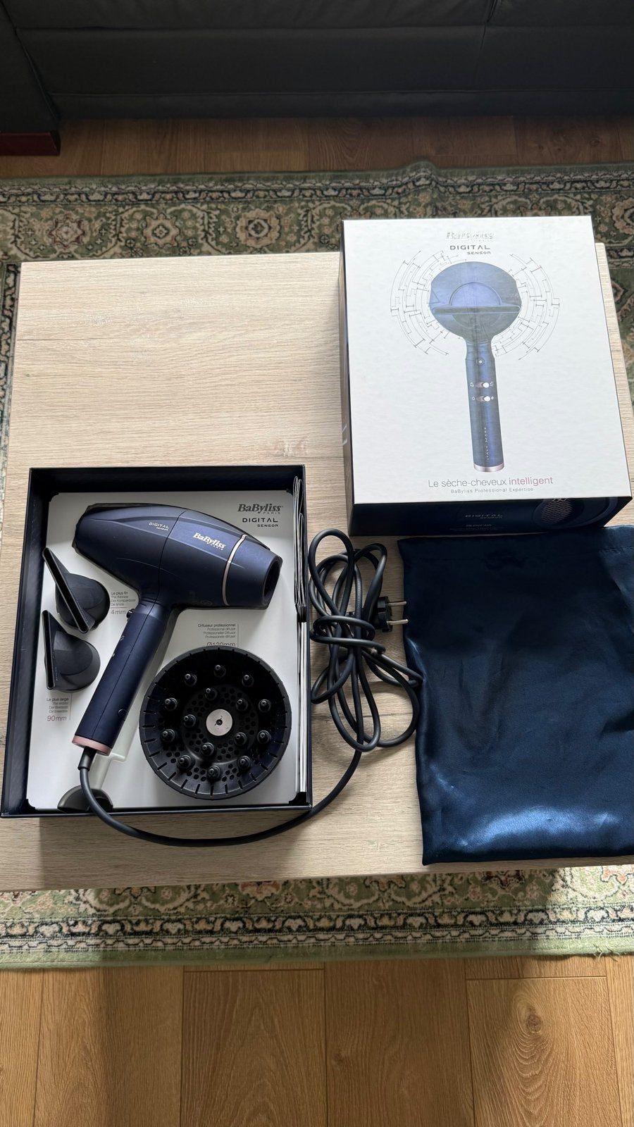 BaByliss Digital Sensor 6500FRE - Intelligente Föhn, Ophalen of Verzenden, Zo goed als nieuw, Haarverzorging