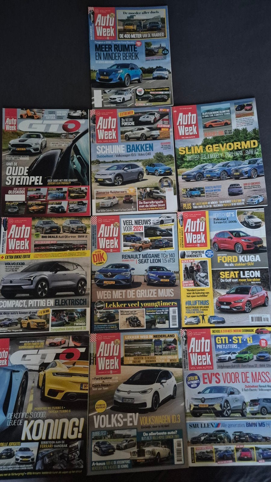 10 x Autoweek autotijdschriften, Ophalen of Verzenden, Overige typen