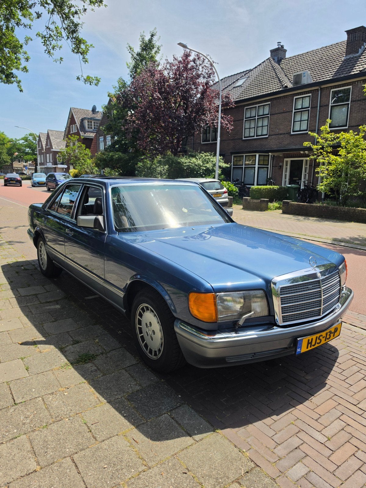 Mercedes-Benz Mercedes 1985 Blauw, Auto's, Mercedes-Benz, Particulier, Sedan, Geïmporteerd, 2932 cc