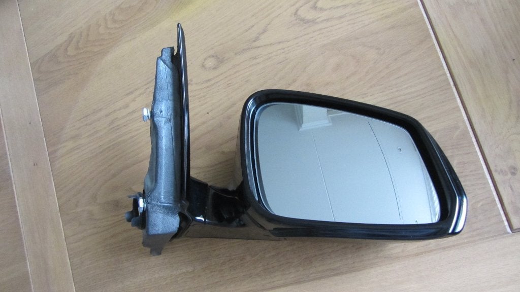 Rechter buitenspiegel Shadow-line zwart voor 5-serie LCI, Ophalen of Verzenden, Gebruikt, BMW