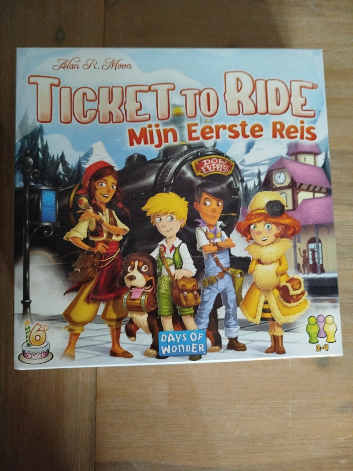 Ticket to Ride: Mijn Eerste Reis - Familiespel, Ophalen of Verzenden, Zo goed als nieuw