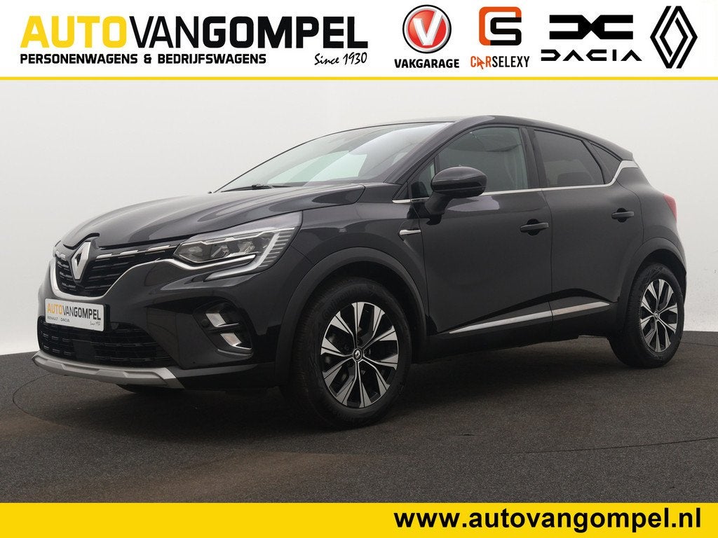 Renault Captur 140PK Techno Hybrid mild | CAMERA | NAVI GROO, Auto's, Renault, 12 maanden, Gebruikt, Zwart, 4 cilinders