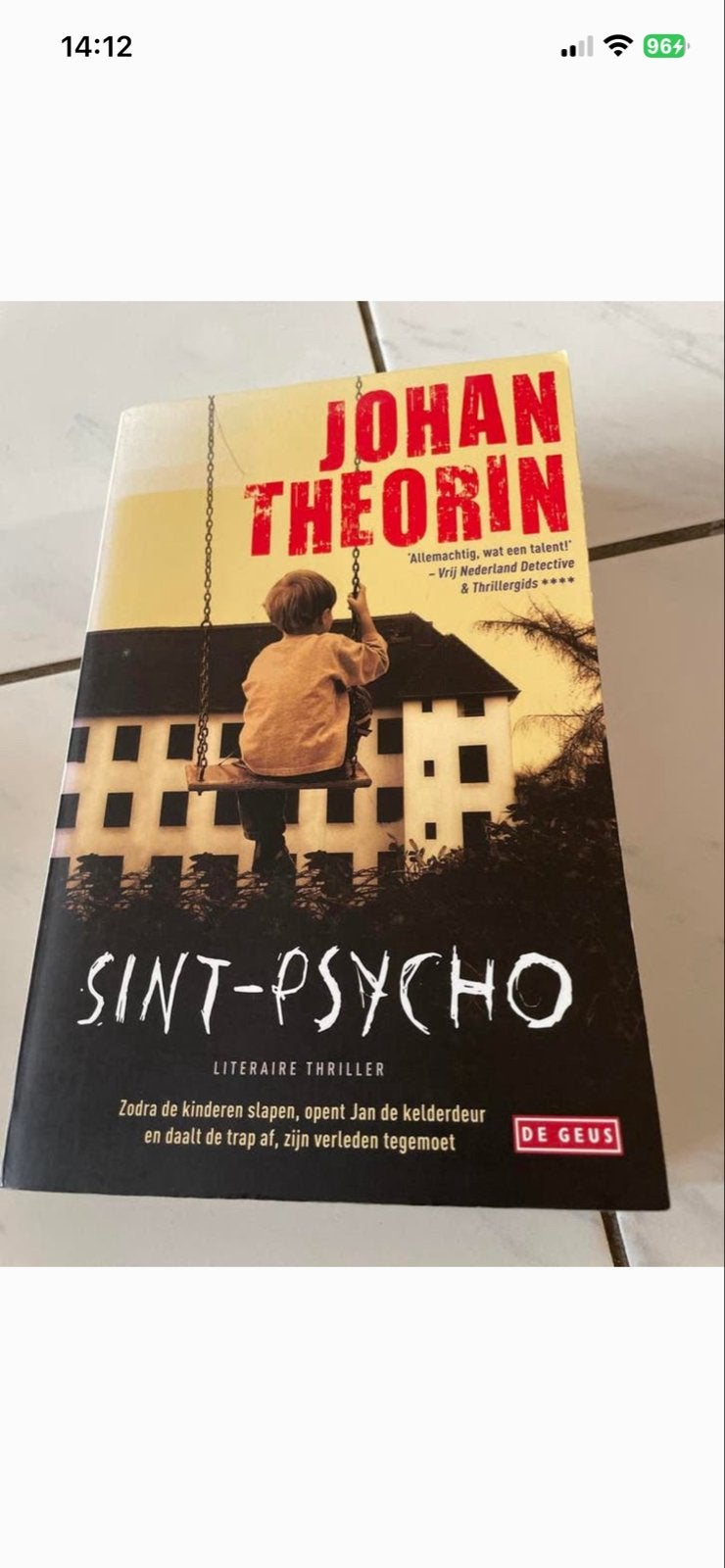 Sint-Psycho - Johan Theorin (Literaire thriller), Boeken, Ophalen of Verzenden, Zo goed als nieuw, Scandinavië
