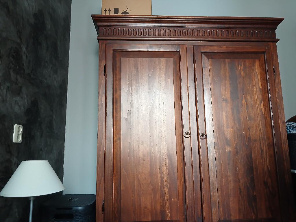 Gaderobe kast, Huis en Inrichting, Ophalen, Gebruikt, Tweepersoons