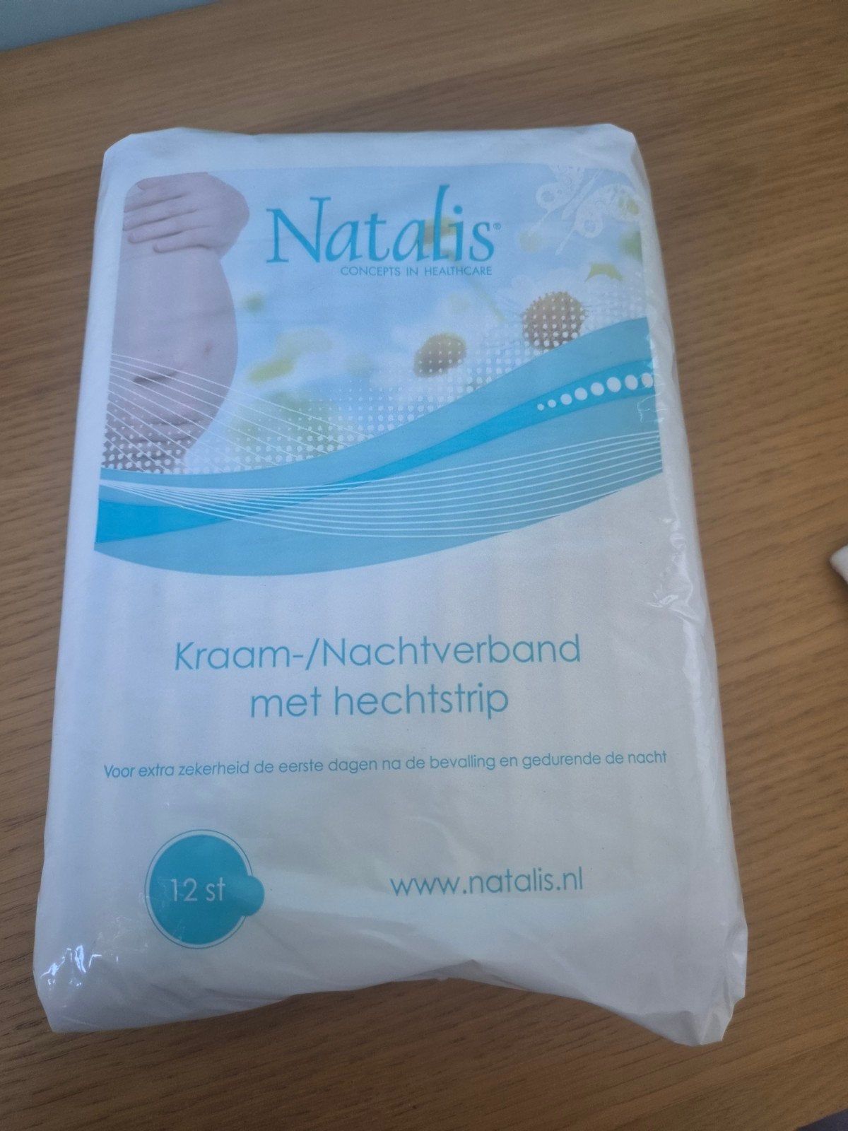 Natalis Kraam-/Nachtverband met hechtstrip (12 stuks), Ophalen, Nieuw