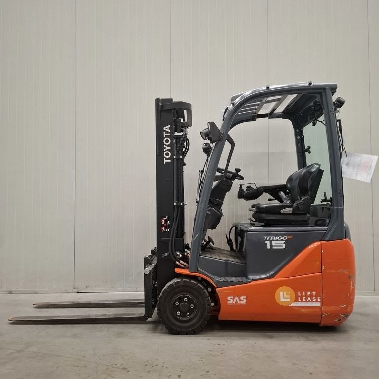 TOYOTA 8FBET15, 1000 tot 2000 kg, Elektrisch, Heftruck, TOYOTA