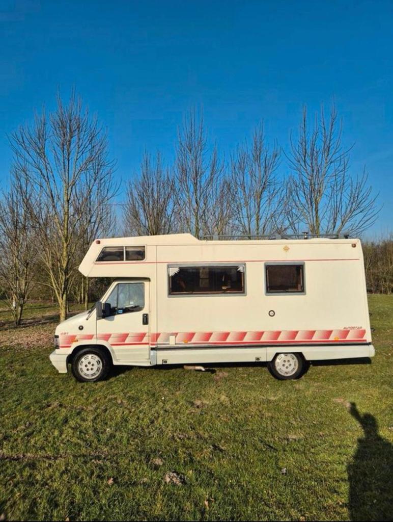 Mooie Peugeot J5 Alkoof camper, Caravans en Kamperen, Campers, Overige merken, Alkoof, Reservewiel, Fiat