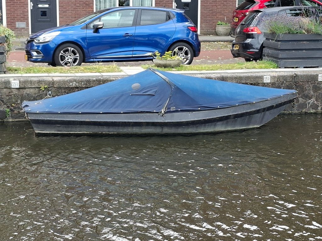 Mooie Stalen Vlet met 6PK Yamaha kortstaat, Watersport en Boten, Gebruikt, Buitenboordmotor, Tot 1.00 meter, 2 m