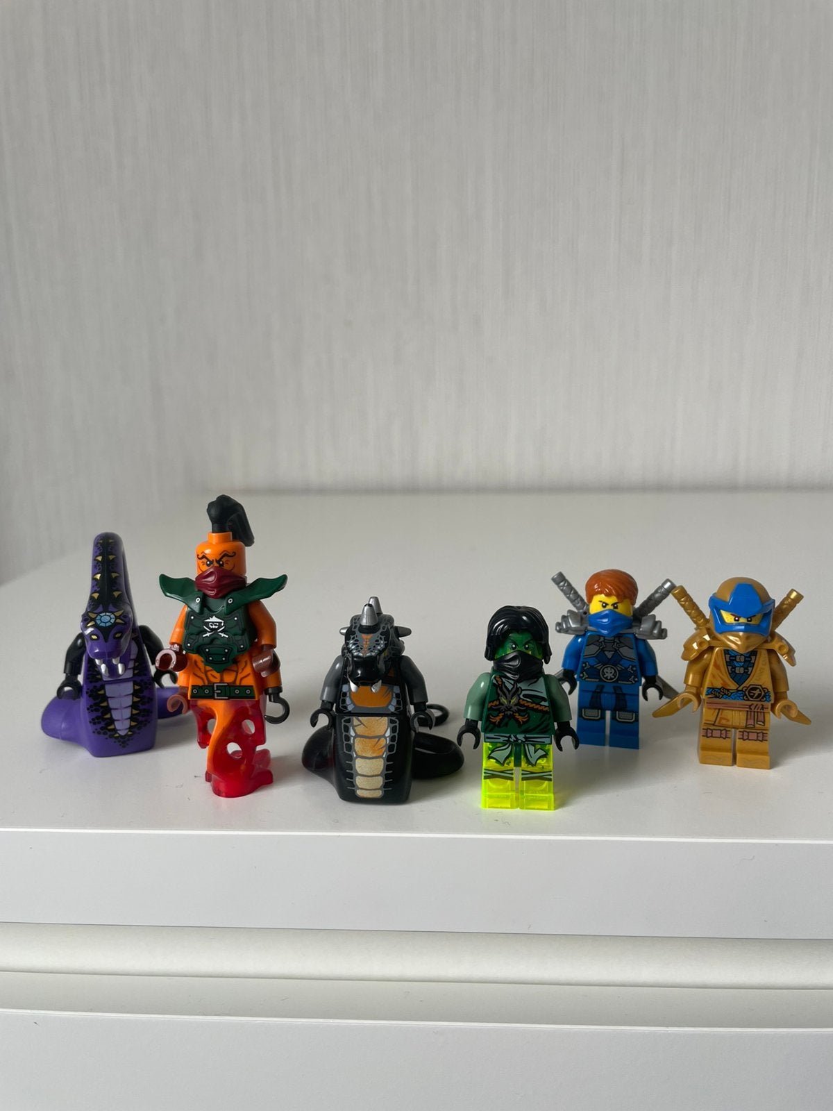 Lego Ninjago zeldzame poppetjes, Ophalen, Zo goed als nieuw