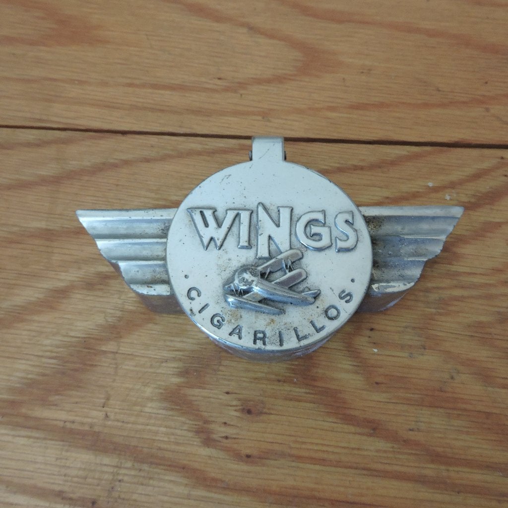 Design Wings cigarillos asbak 1970 art deco stijl, Ophalen of Verzenden, Zo goed als nieuw, Asbak