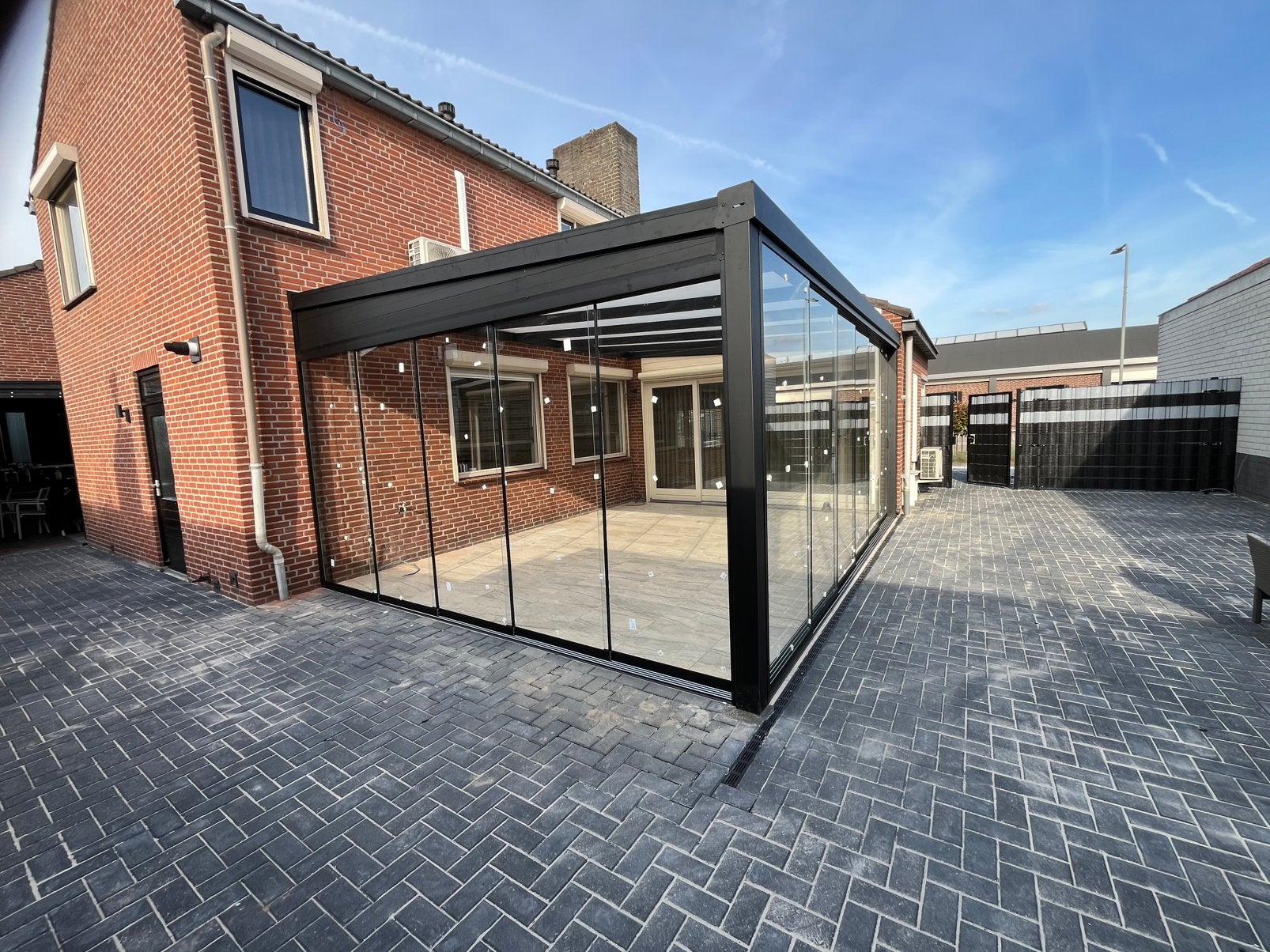 VERANDA, GLAZENSCHUFWAND EN CARPORT, Ophalen of Verzenden, Nieuw, Veranda