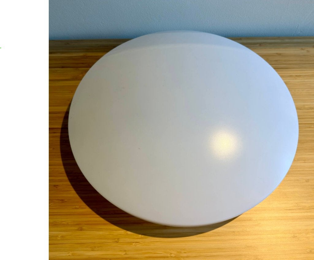Plafondlamp TL 48 cm, Ophalen, Modern, Overige fittingen, Wit
