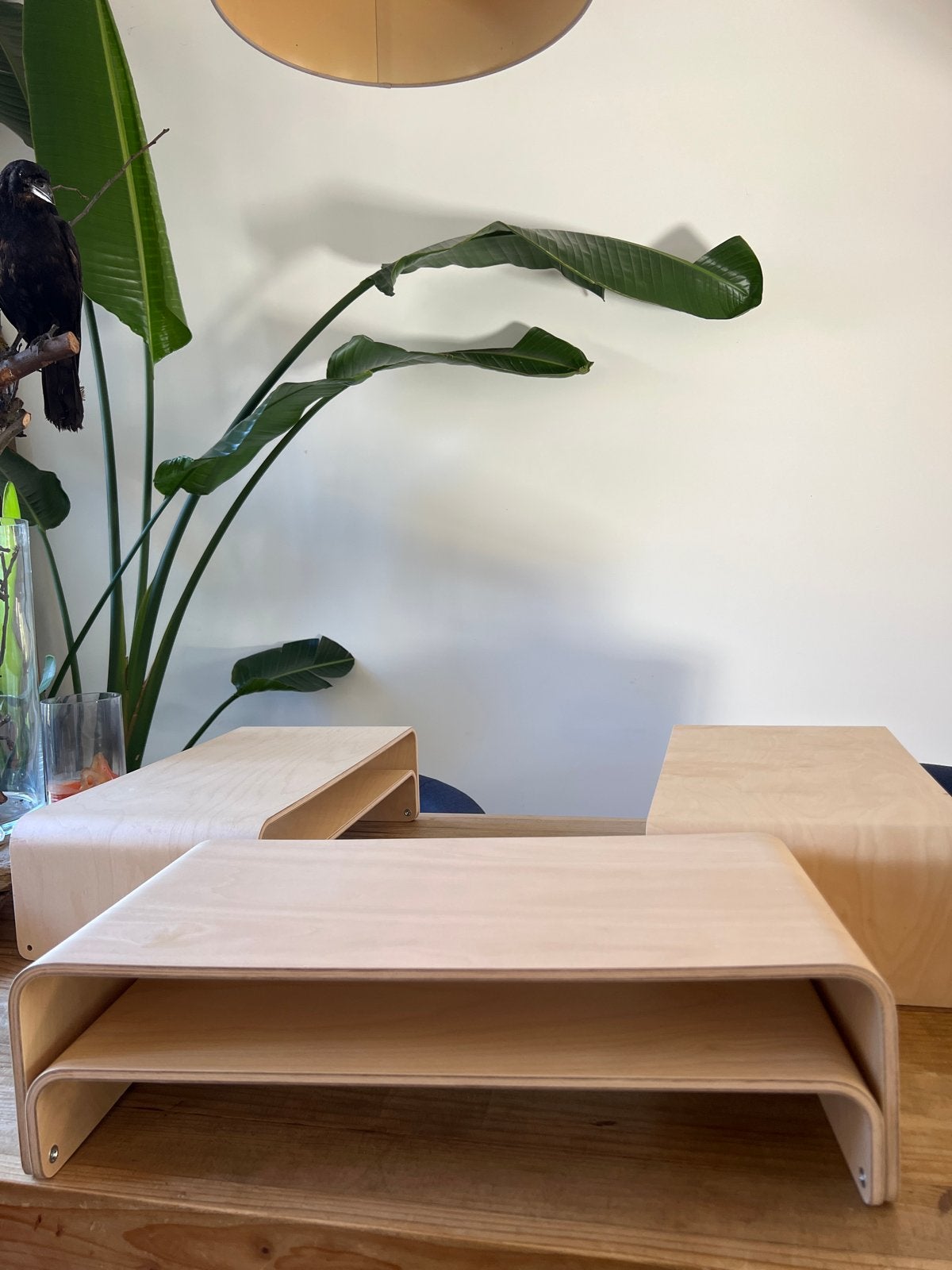 3x IKEA VATTENKAR Beeldschermverhogers - Zo goed als nieuw, Ophalen of Verzenden, Gebruikt