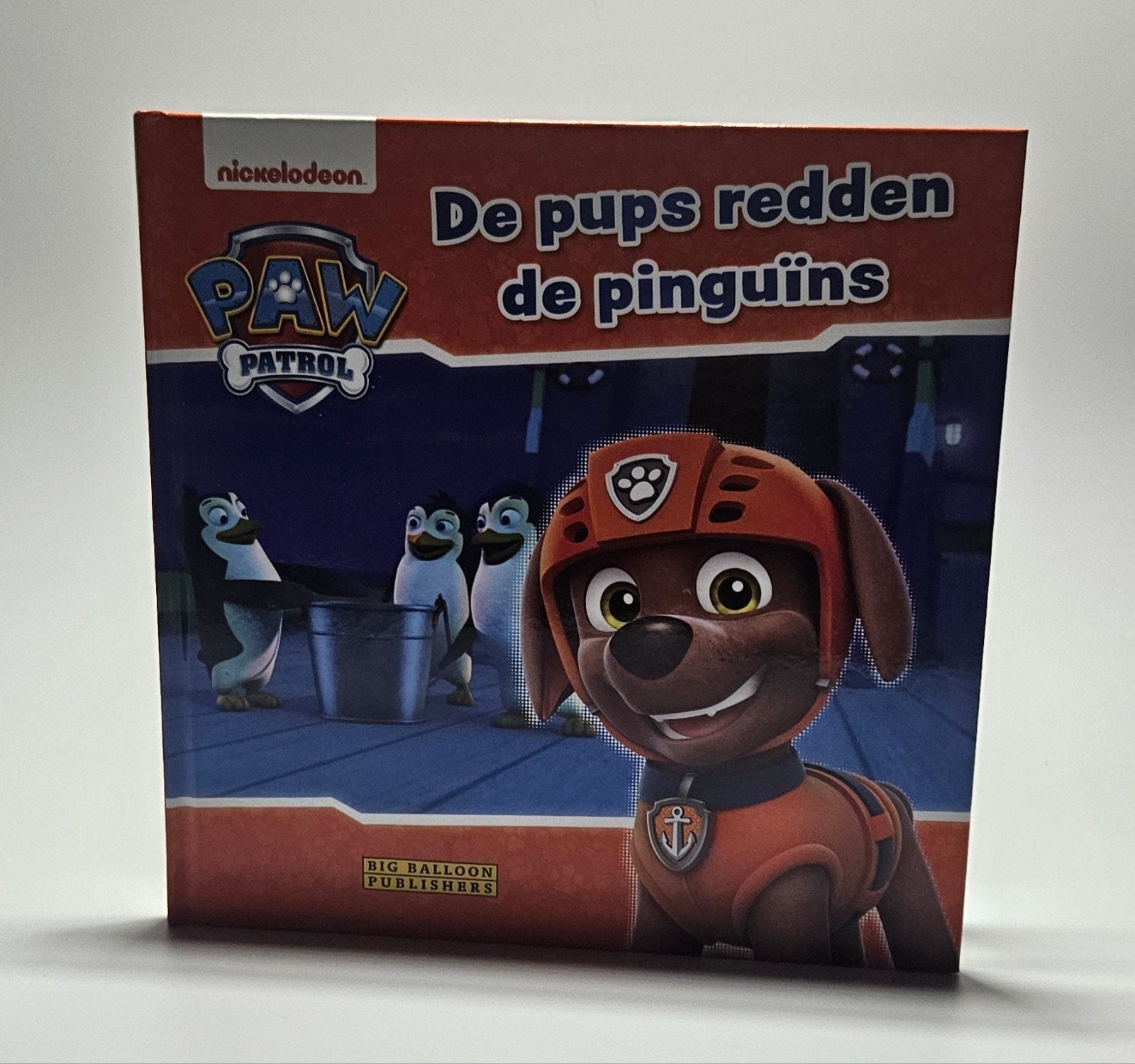 Paw Patrol: De pups redden de pinguïns - Nickelodeon boek, Ophalen of Verzenden, Zo goed als nieuw, Nickelodeon, Fictie algemeen