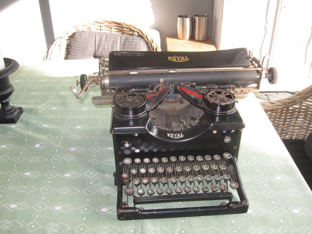 antieke typmachine   Royal U S A, Diversen, Ophalen, Gebruikt