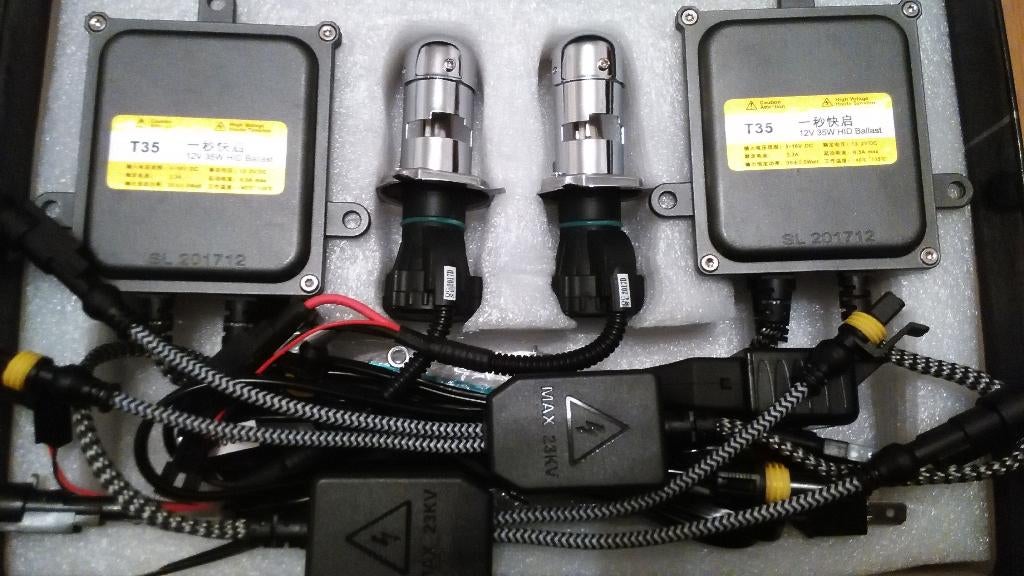 H4 HID Xenon Conversie Kit 35W 6000K (H4-3 Dual Beam), Ophalen of Verzenden