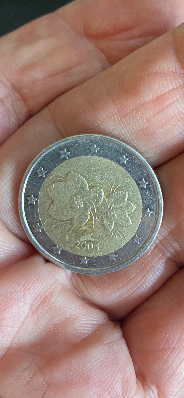 munt:  2,- €  FINLAND, Ophalen of Verzenden, Finland, 2 euro, Losse munt