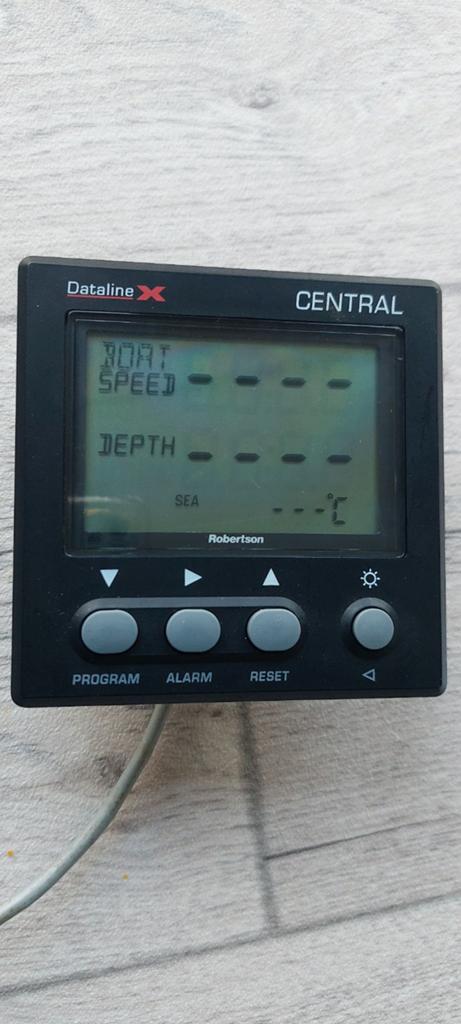 Simrad Robertson Dataline X Central instrument Display., Watersport en Boten, Ophalen of Verzenden, Zo goed als nieuw, Gps of Kompas