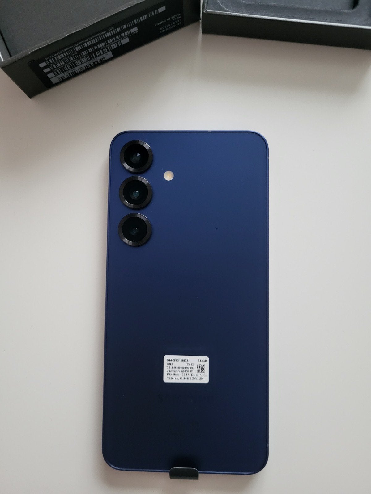 Samsung Galaxy S25 512GB Navy - Nieuw in doos, Overige modellen, Nieuw, Ophalen of Verzenden, Zonder simlock