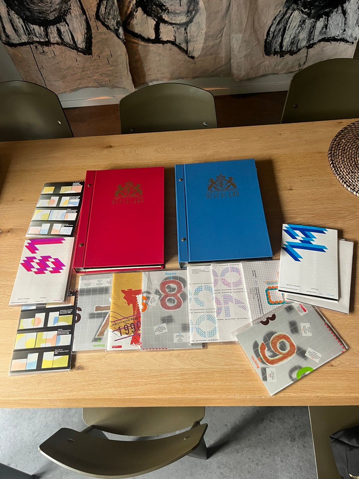 Collectie postzegels en eerste dag enveloppen, Ophalen of Verzenden, Beschreven, Nederland