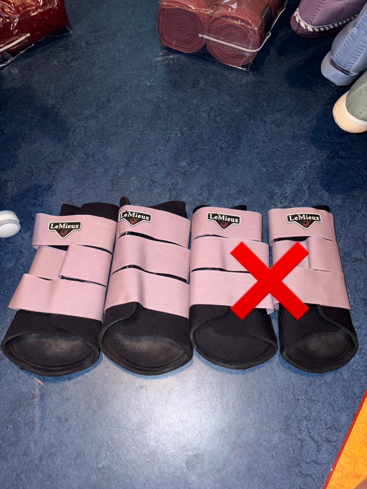 Lemieux brushing boots blush maat XL, Dieren en Toebehoren, Ophalen of Verzenden, Zo goed als nieuw