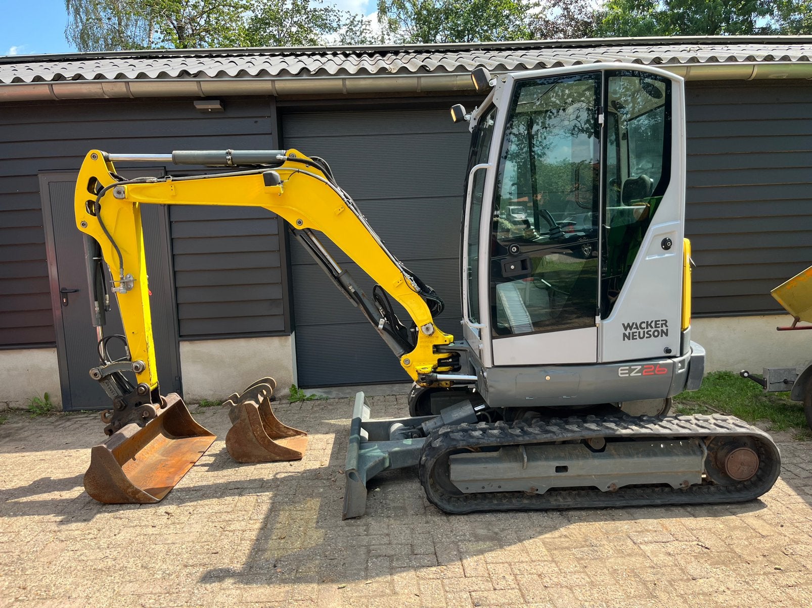 Wacker neuson EZ26 BJ 2020 nette machine!!, Ophalen of Verzenden, Graafmachine