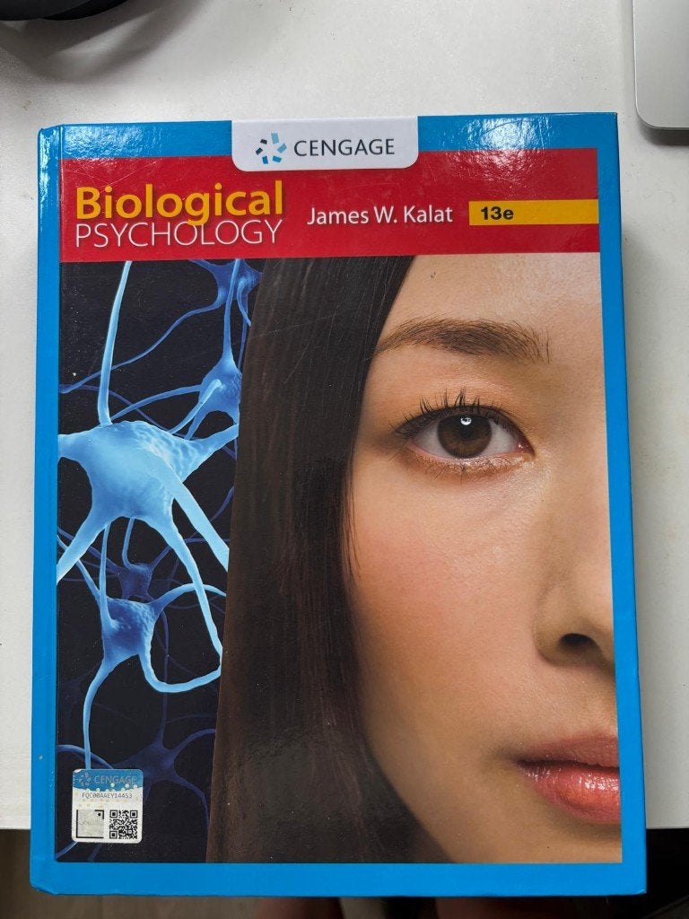 Biological psychology - James W. Kalat - 13e editie, Overige onderwerpen, James W. Kalat, Ophalen, Gelezen