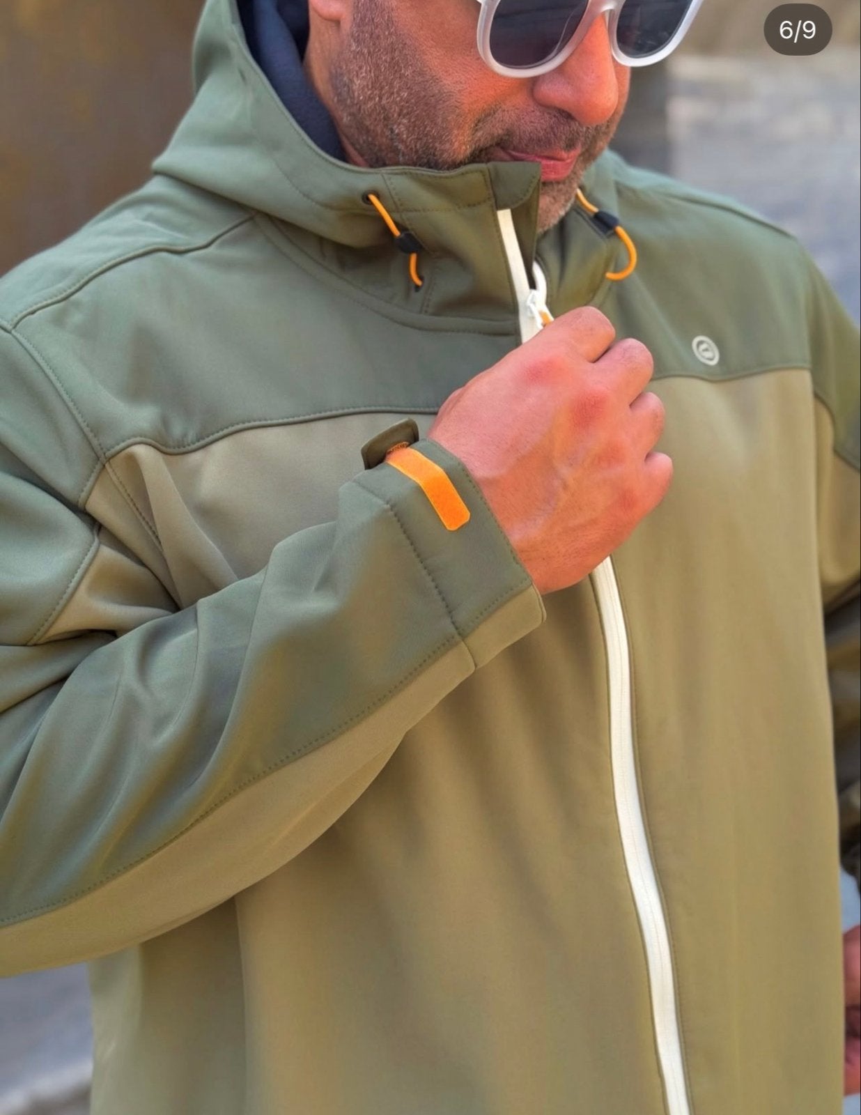 Wrangler ATG All Terrain Gear Softshell Jas XXL, Ophalen, Zo goed als nieuw, Overige maten, Groen