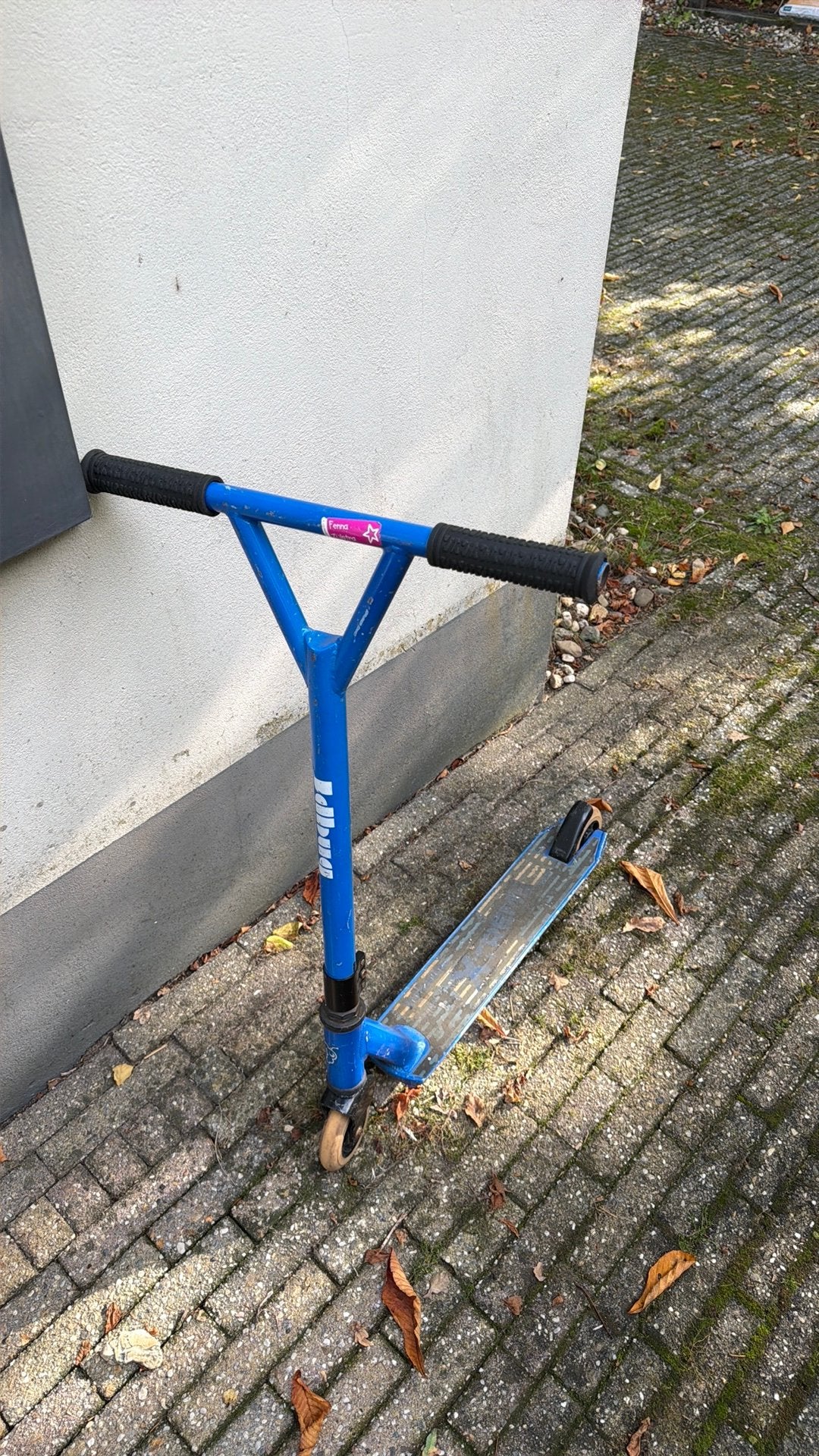 JD Bug Extreme MS118Y stuntstep – blauw, Ophalen, Gebruikt, Gewone step