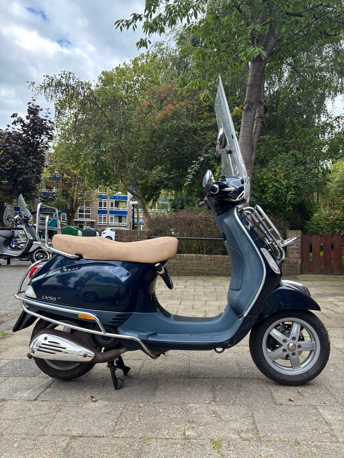 Vespa LX50 4T - Met milieu ontheffing., Ophalen, Gebruikt, Maximaal 45 km/u, Benzine