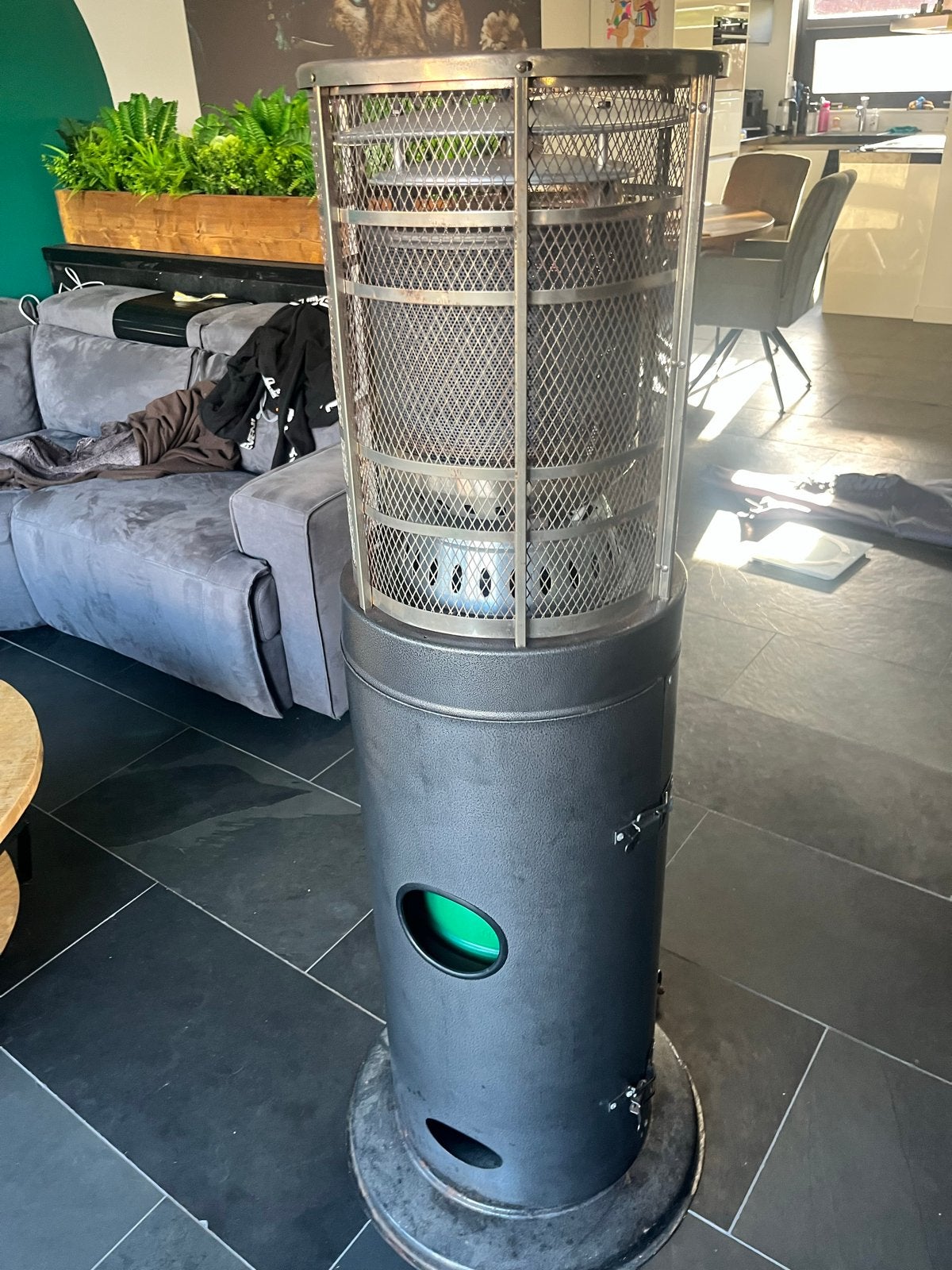 Eurom Terrasverwarmer op Gas -, Tuin en Terras, Terrasverwarmers, Ophalen, Zo goed als nieuw, Gas, Vloer
