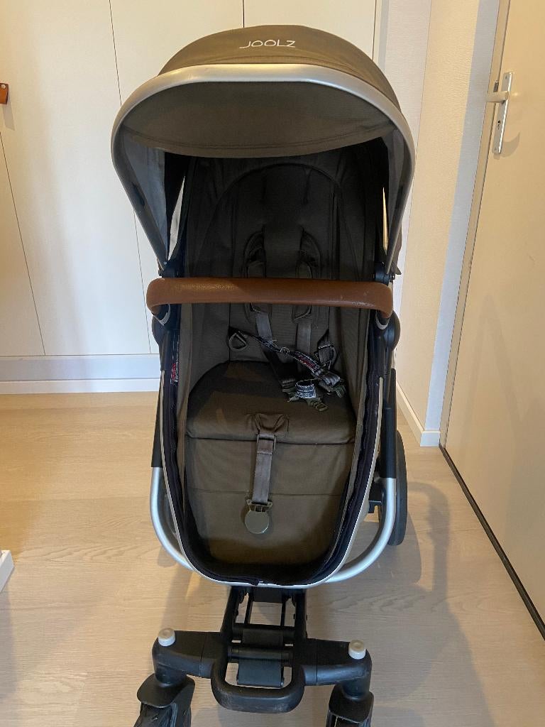 Joolz Groen met veel extra's, Kinderen en Baby's, Kinderwagens en Combinaties, Gebruikt, Verstelbare duwstang, Combiwagen, Ophalen