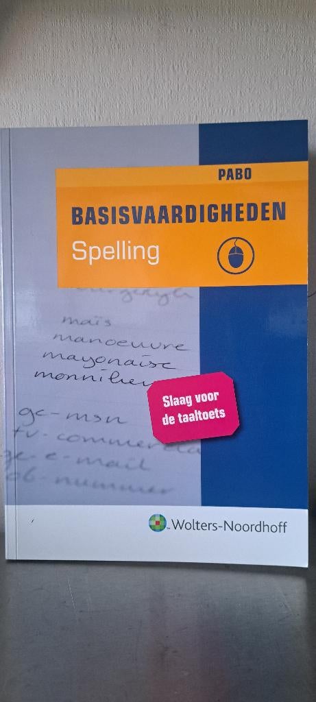 Pabo basisvaardigheden-Spelling (Z250-101), Ophalen of Verzenden, Alpha, Zo goed als nieuw, HBO