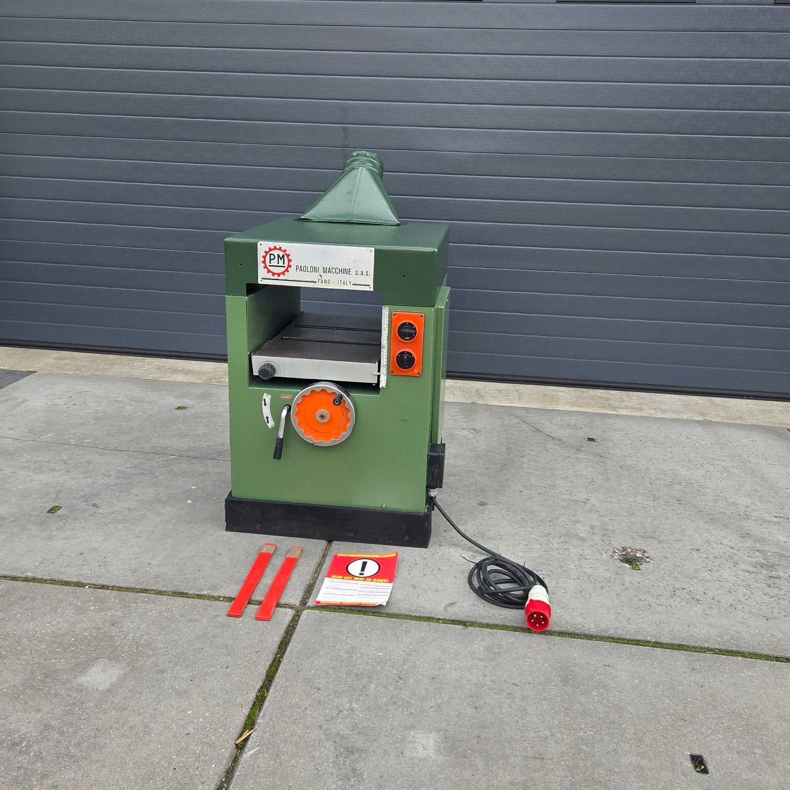 Paoloni vandiktebank 400 x 250 mm compact ** Schaafbank 4mes, Ophalen of Verzenden, Zo goed als nieuw, Elektrisch