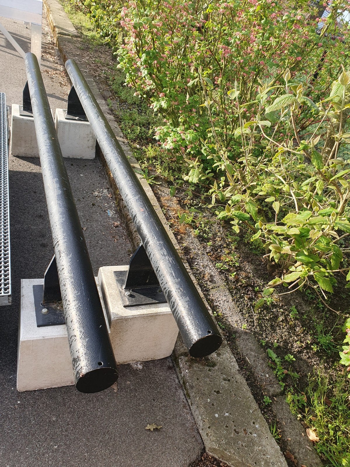 Railing,  barrière, aanrijbeveiliging, Ophalen of Verzenden, Nvt, Nvt, Nvt