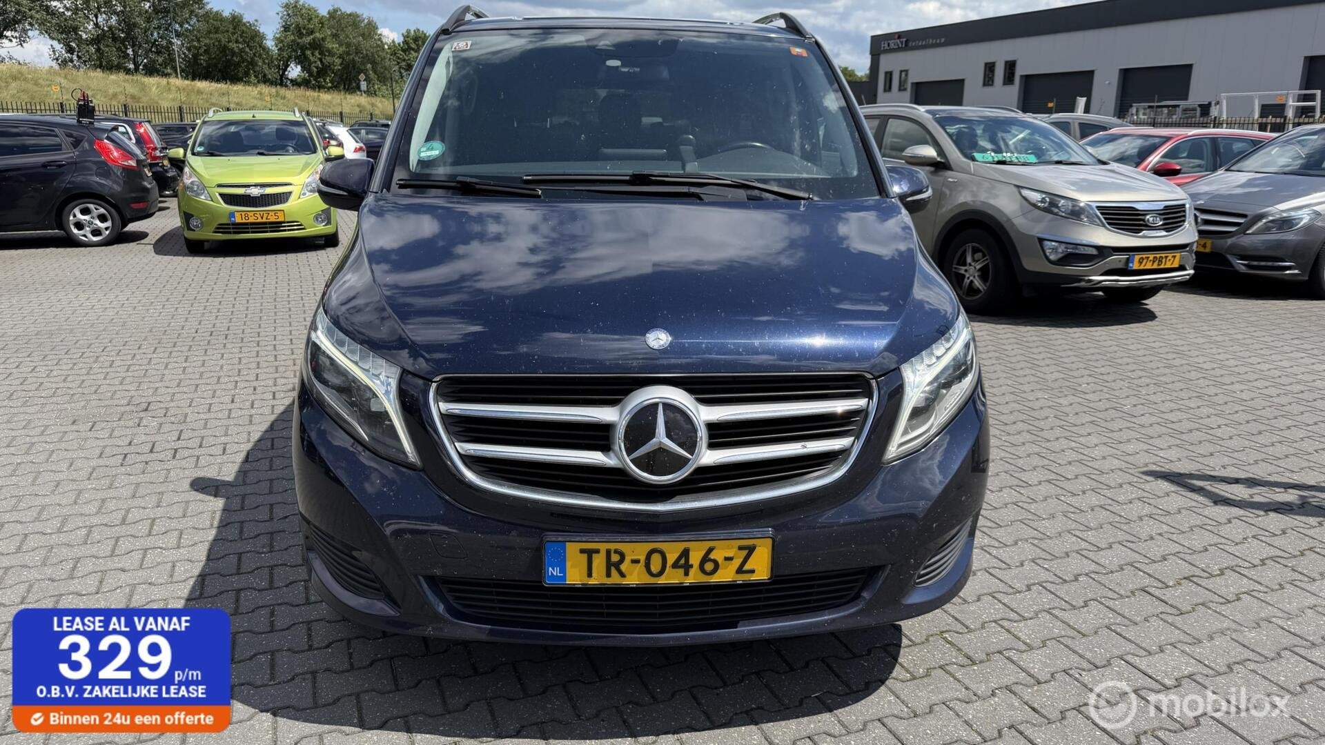 Mercedes V-klasse 250d Lang DC 8 persoons ex bpm, Automaat, Stof, Gebruikt, 2500 kg