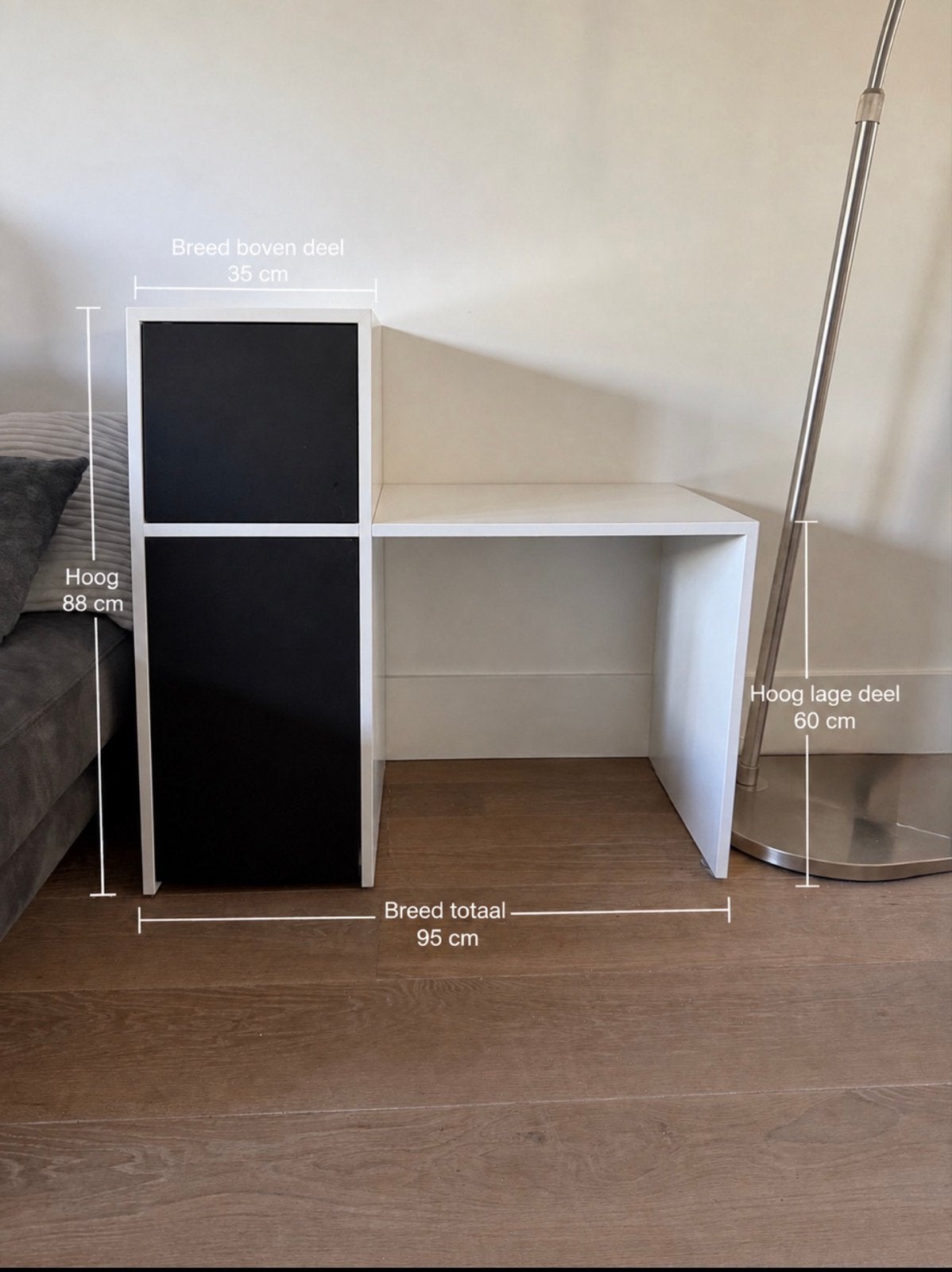 Kastje met - ideaal voor kattenbak gemaakt bij de tv kast, Ophalen, Gebruikt